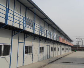 合肥活動房 安徽鴻昊鋼結構彩板 箱式活動房