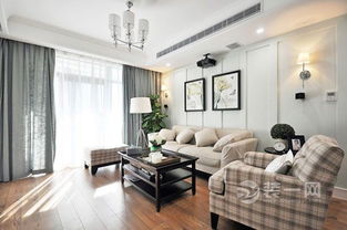 色彩清亮的美式小居 六安裝飾設計收納與美觀并存