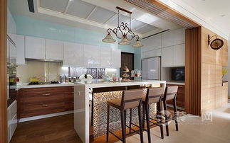 鄉村混搭風樣板間設計 綿陽裝修公司220平大戶型案例