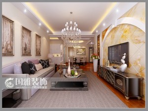 133平米普通戶型現代簡約家裝裝修圖片設計-六安齊裝網裝修效果圖