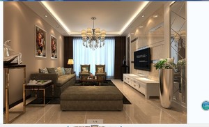 104平米普通戶型現代簡約家裝裝修圖片設計-六安齊裝網裝修效果圖