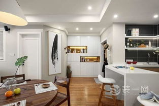 六安裝飾設(shè)計四居室簡約風格空間裝修裝潢