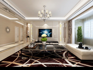 125平米普通戶型現(xiàn)代簡約家裝裝修圖片設(shè)計-六安齊裝網(wǎng)裝修效果圖