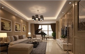 110平米普通戶型現(xiàn)代簡約家裝裝修圖片設(shè)計-六安齊裝網(wǎng)裝修效果圖