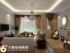 120平米歐式風(fēng)格家裝設(shè)計效果圖——六安齊裝網(wǎng)精選中式歐式融合案例