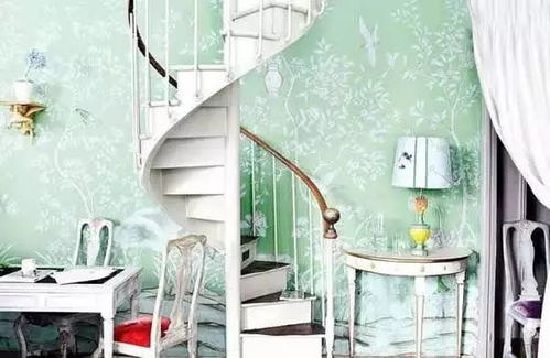 你家與高級住宅之間，只差了一個這樣的樓梯間，美麗得過分